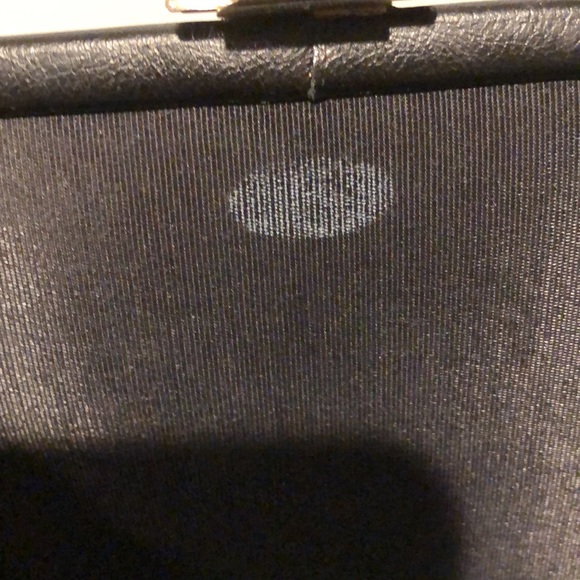 Vintage Black Leather Structured Top Handle Bag - Picture 4 of 7